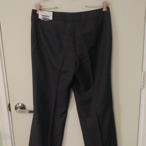 NWT EDWARDS GRAY UNHEMMED POLYESTER DRESS PANTS 8 - Picture 4 of 5